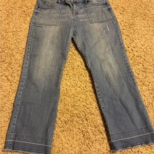 Jones New York Light Blue Flare Jeans